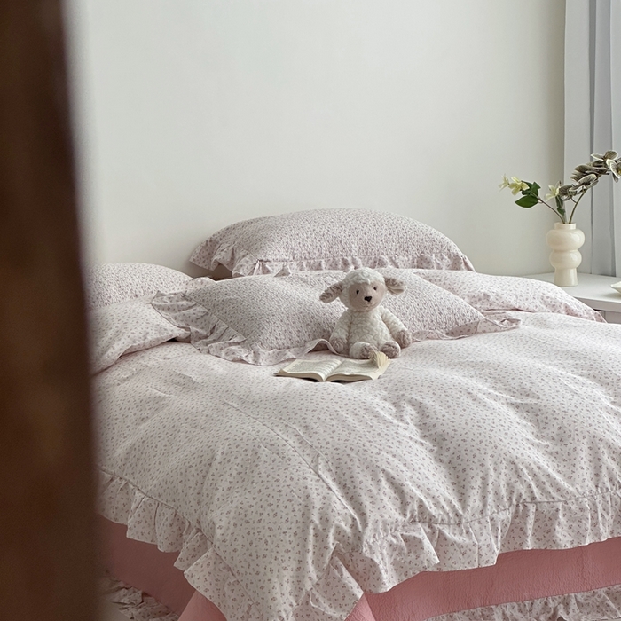 91家纺网 家纺一手货源 找家纺 （总）佰织鑫家居 2025新款全棉纯棉砂洗棉花床盖三件套