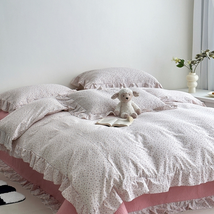 91家纺网 家纺一手货源 找家纺 （总）佰织鑫家居 2025新款全棉纯棉砂洗棉花床盖三件套