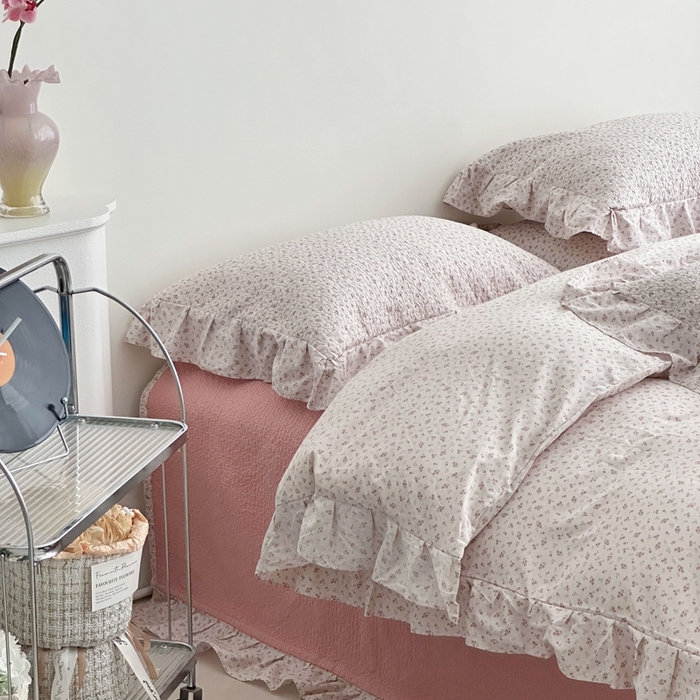 91家纺网 家纺一手货源 找家纺 （总）佰织鑫家居 2025新款全棉纯棉砂洗棉花床盖三件套