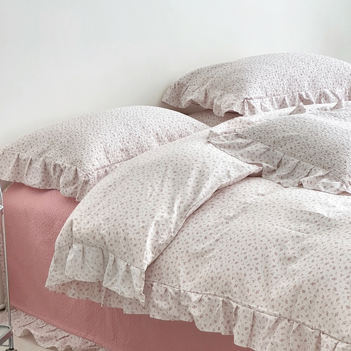 91家纺网 家纺一手货源 找家纺 （总）佰织鑫家居 2025新款全棉纯棉砂洗棉花床盖三件套