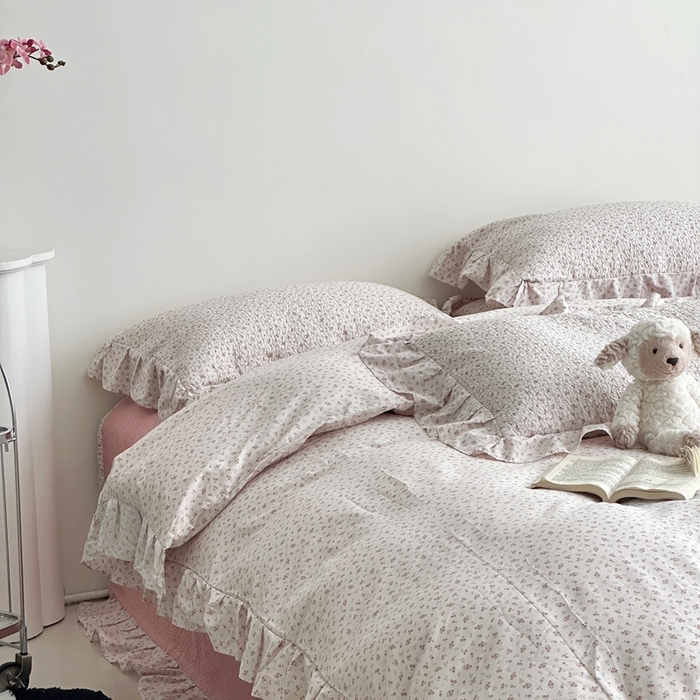 91家纺网 家纺一手货源 找家纺 （总）佰织鑫家居 2025新款全棉纯棉砂洗棉花床盖三件套