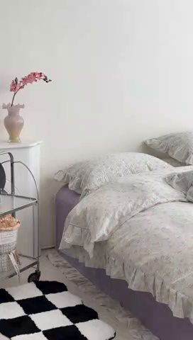 91家纺网 家纺一手货源 找家纺 （总）佰织鑫家居 2025新款全棉纯棉砂洗棉花床盖三件套