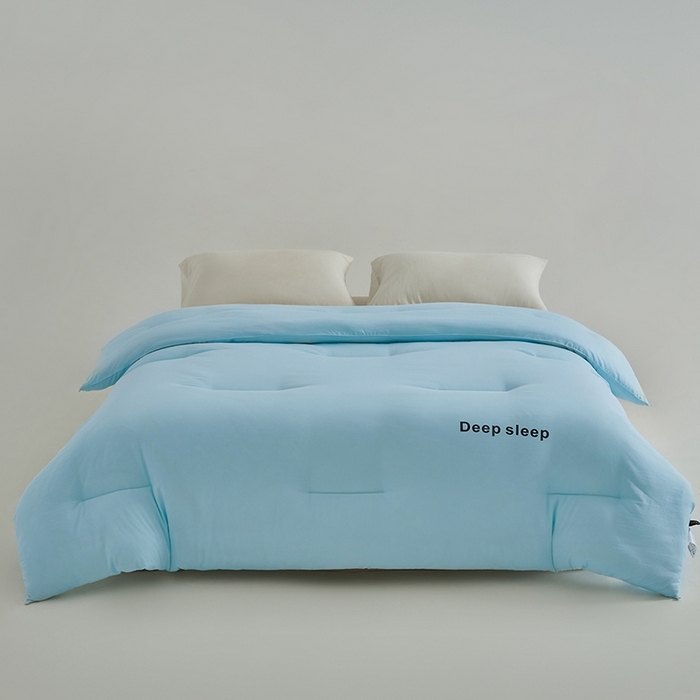 91家纺网 家纺一手货源 找家纺 闲鱼家纺 2025新款某朵同款深睡眠2.0冬被被子被芯 克莱因蓝