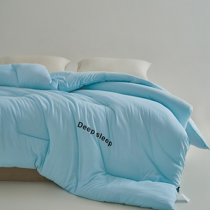 91家纺网 家纺一手货源 找家纺 闲鱼家纺 2025新款某朵同款深睡眠2.0冬被被子被芯 克莱因蓝