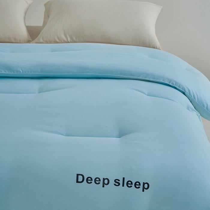 91家纺网 家纺一手货源 找家纺 闲鱼家纺 2025新款某朵同款深睡眠2.0冬被被子被芯 克莱因蓝