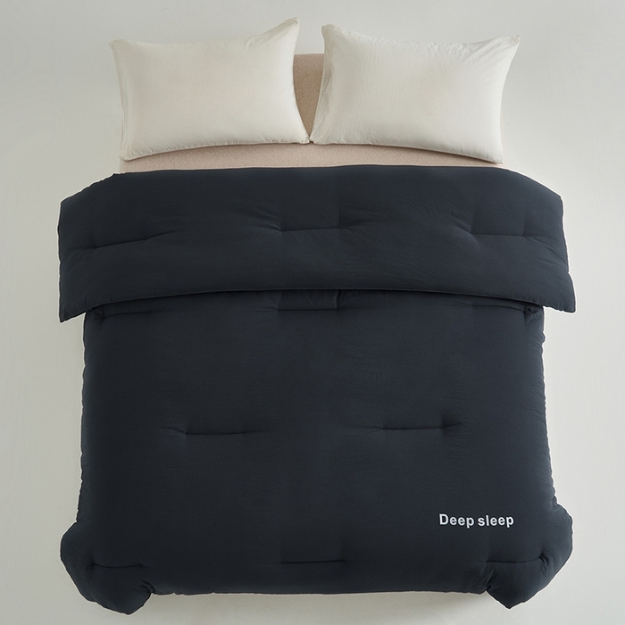 91家纺网 家纺一手货源 找家纺 闲鱼家纺 2025新款某朵同款深睡眠2.0冬被被子被芯 深灰