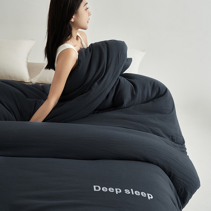 91家纺网 家纺一手货源 找家纺 闲鱼家纺 2025新款某朵同款深睡眠2.0冬被被子被芯 深灰