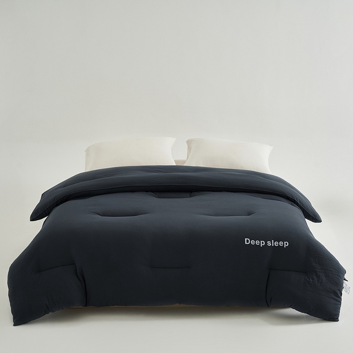 91家纺网 家纺一手货源 找家纺 闲鱼家纺 2025新款某朵同款深睡眠2.0冬被被子被芯 深灰