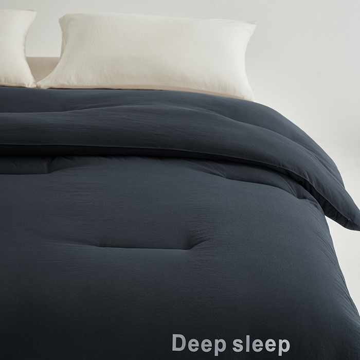 91家纺网 家纺一手货源 找家纺 闲鱼家纺 2025新款某朵同款深睡眠2.0冬被被子被芯 深灰