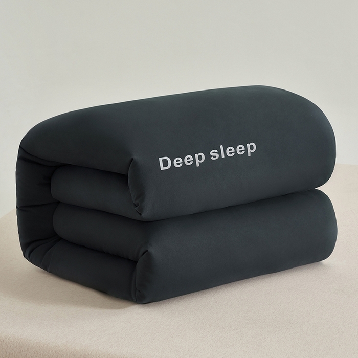 91家纺网 家纺一手货源 找家纺 闲鱼家纺 2025新款某朵同款深睡眠2.0冬被被子被芯 深灰