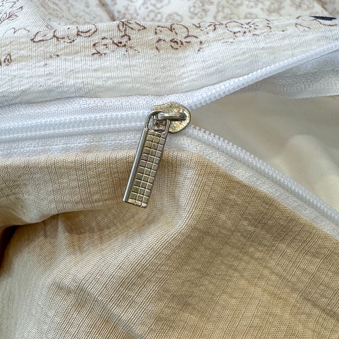 91家纺网 家纺一手货源 找家纺 颜选 2025春夏新款双层纱印花四件套 黛锦