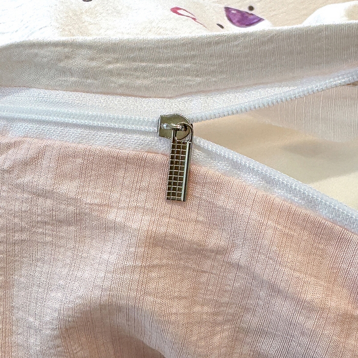 91家纺网 家纺一手货源 找家纺 颜选 2025春夏新款双层纱印花四件套 樱桃