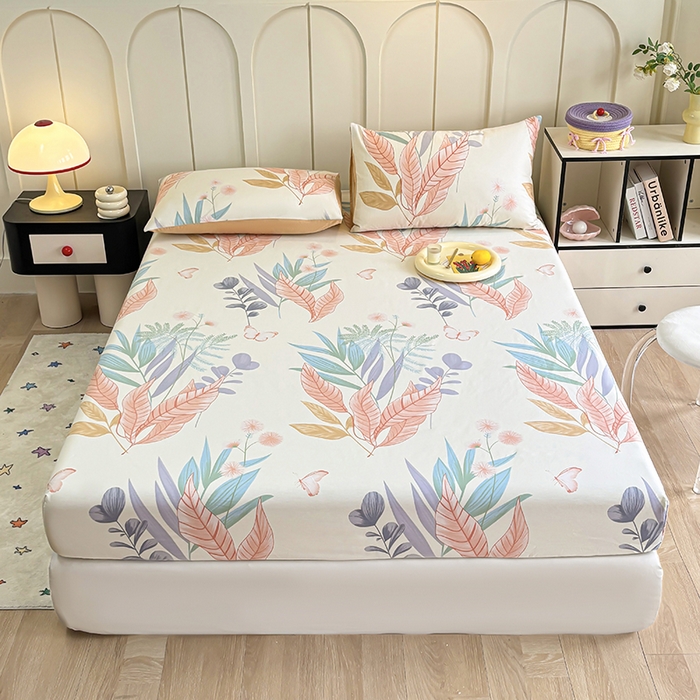 91家纺网 家纺一手货源 找家纺 （总）2025新款全棉纯棉印花单床笠 床笠单件