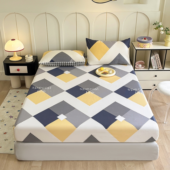 2025新款全棉纯棉印花单床笠 床笠单件 简爱