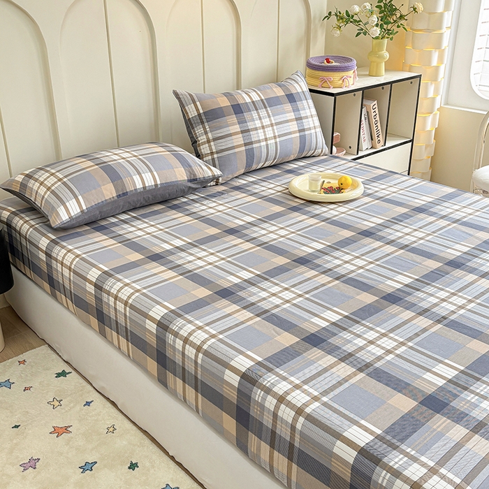 91家纺网 家纺一手货源 找家纺 2025新款全棉纯棉印花单床笠 床笠单件 诺卡