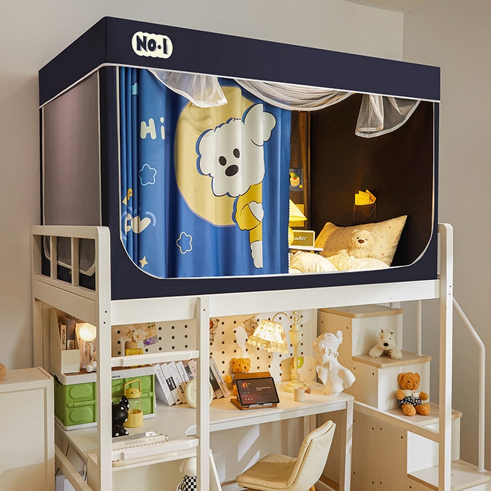 91家纺网 家纺一手货源 找家纺 （总）富莱星蚊帐 2025新款强遮光卡通学生蚊帐