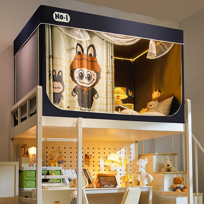 91家纺网 家纺一手货源 找家纺 （总）富莱星蚊帐 2025新款强遮光卡通学生蚊帐