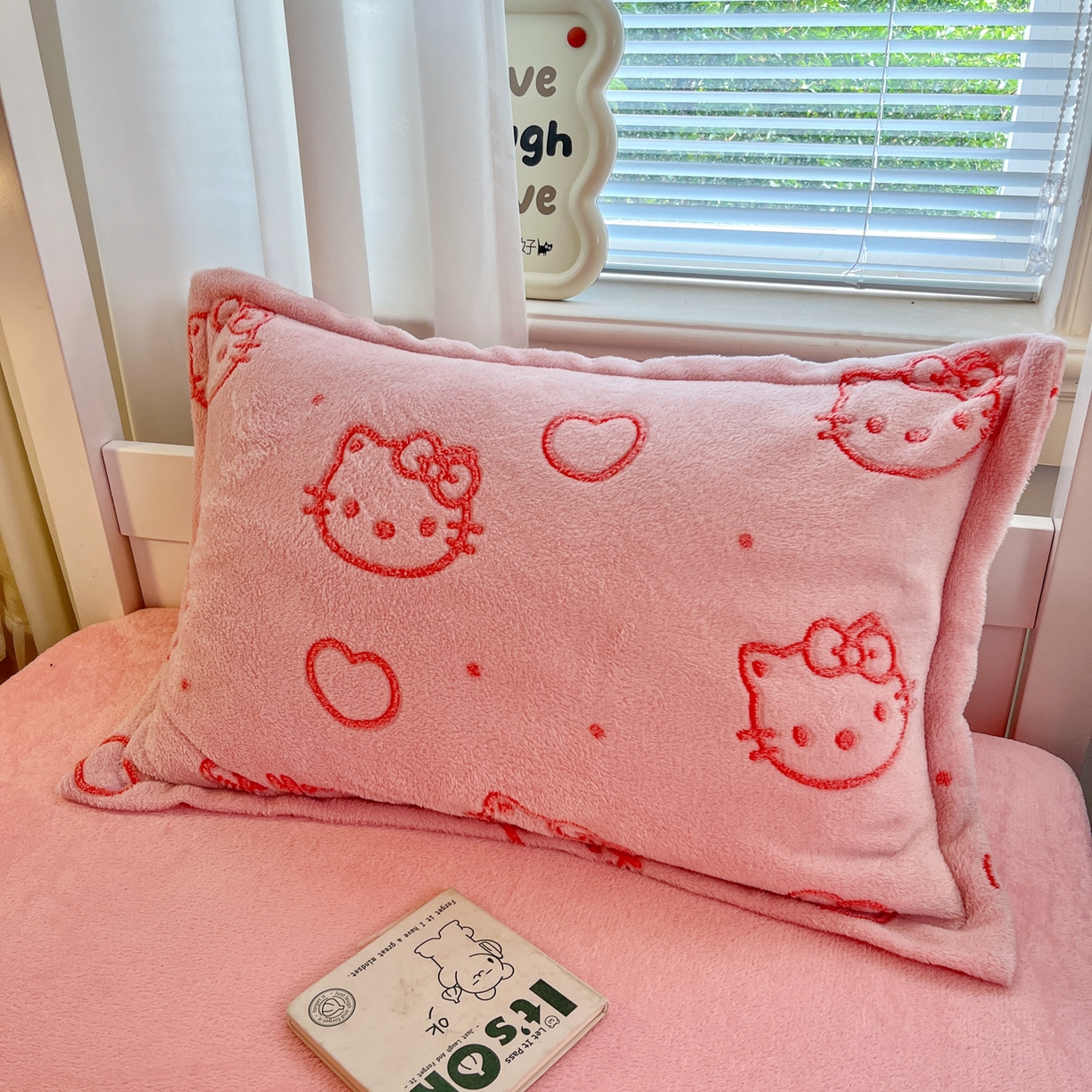 91家纺网 家纺一手货源 找家纺 （总）川悦生活 2025新款立体雪花绒印花四件套学生床系列二场景二