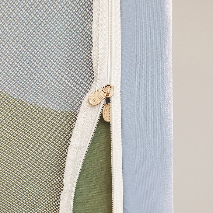 91家纺网 家纺一手货源 找家纺 富莱星蚊帐 2025新款强遮光卡通学生蚊帐 长颈鹿