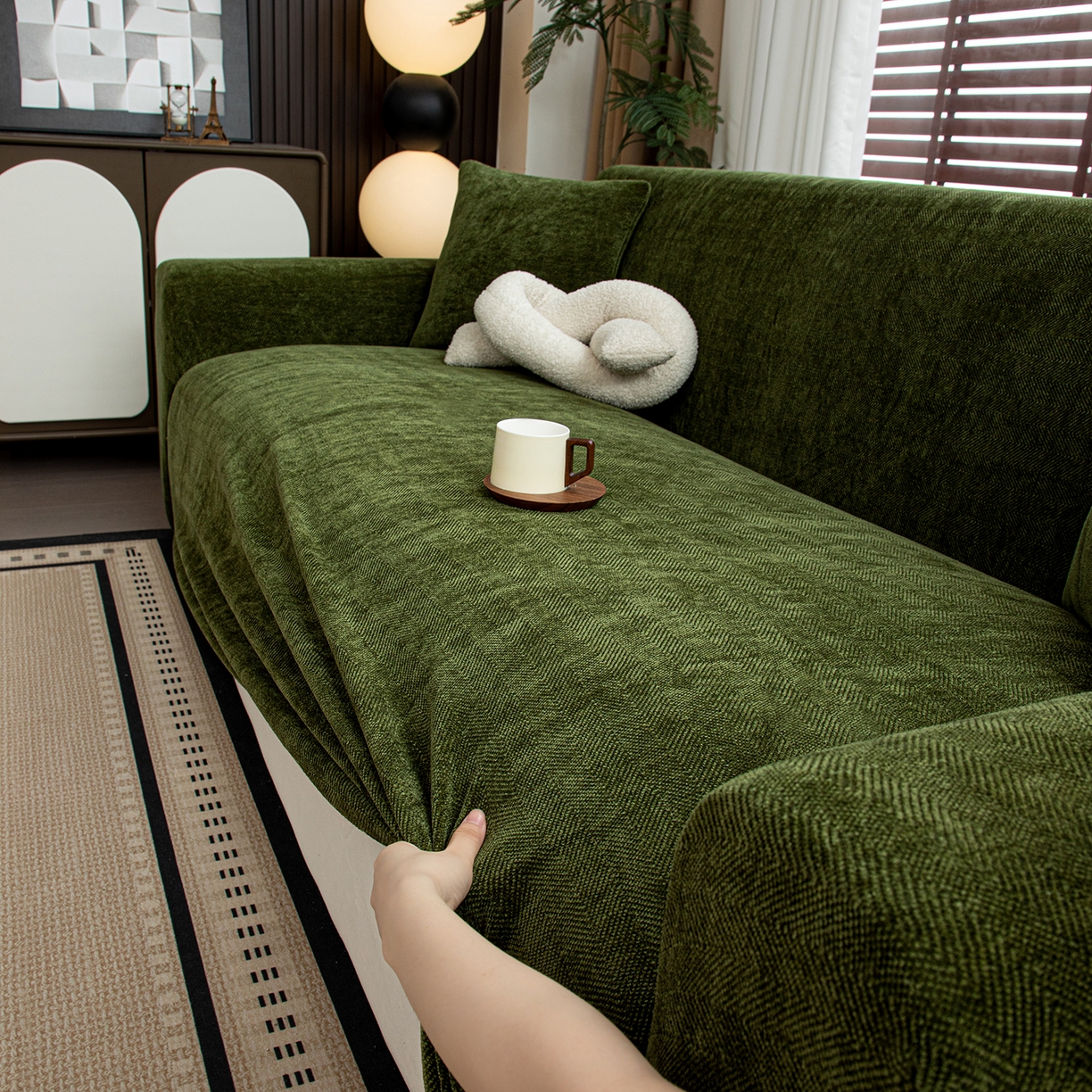 91家纺网 家纺一手货源 找家纺 （总）沐沐家纺 2026新款南笙沙发套