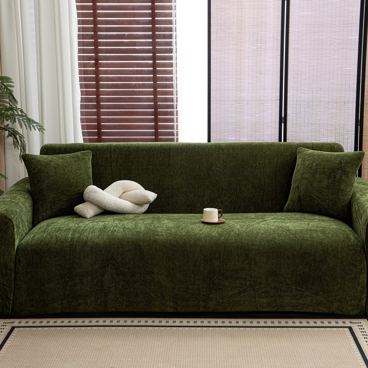 91家纺网 家纺一手货源 找家纺 （总）沐沐家纺 2026新款南笙沙发套