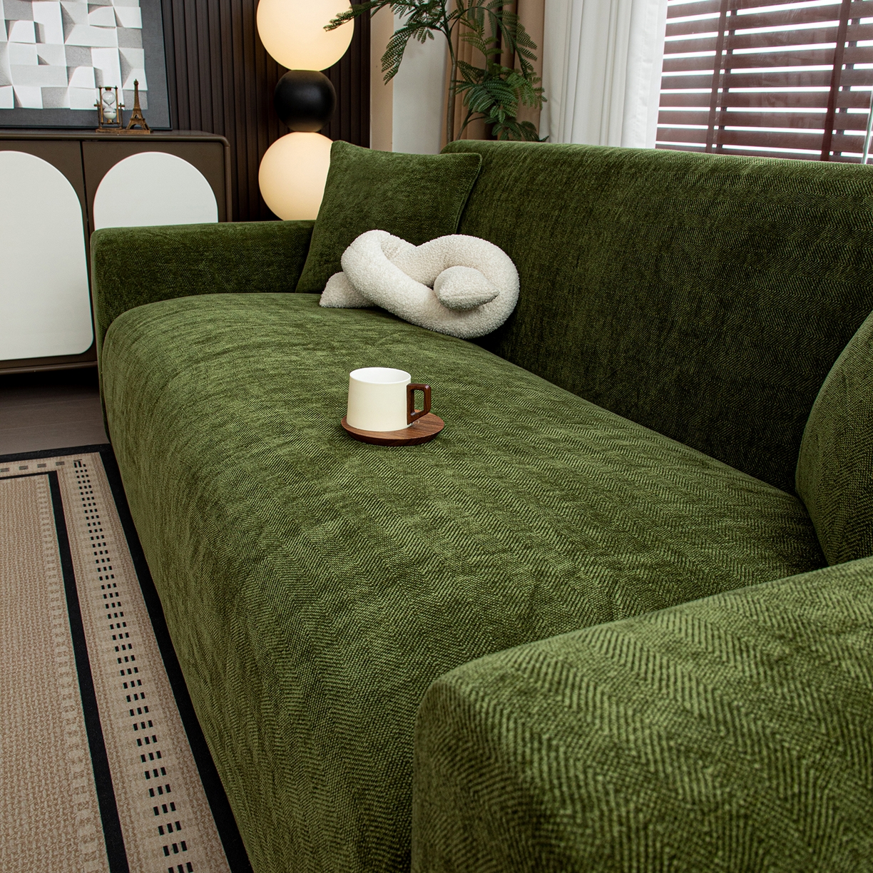 91家纺网 家纺一手货源 找家纺 （总）沐沐家纺 2026新款南笙沙发套