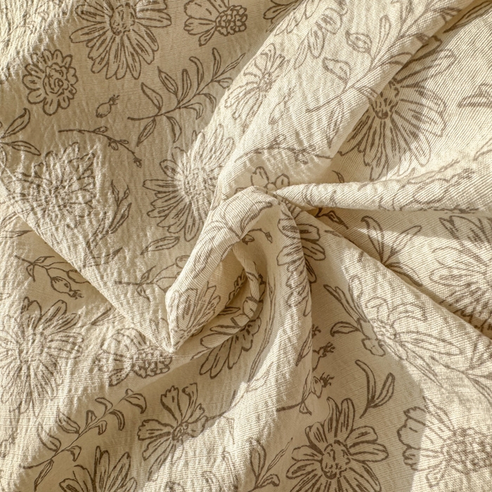 91家纺网 家纺一手货源 找家纺 艾特你 2025新款云感双层纱卡通萌趣四件套 遇见-长青藤