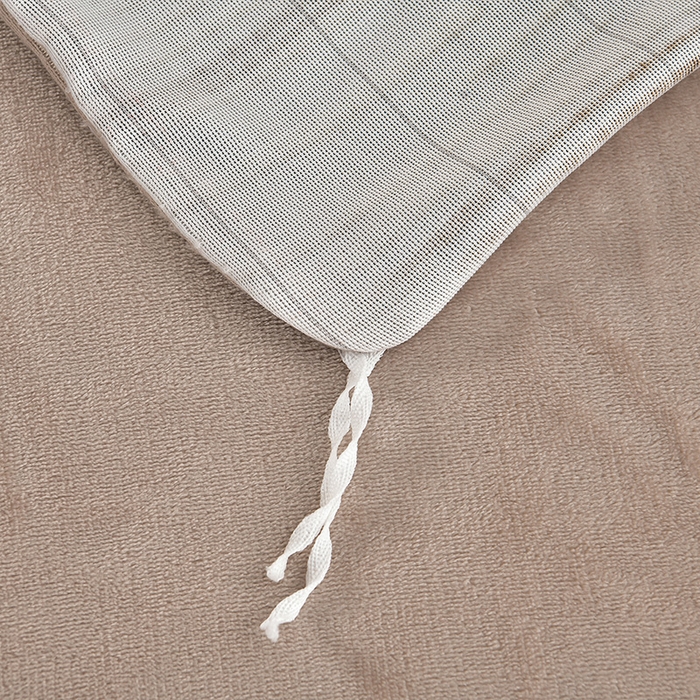 91家纺网 家纺一手货源 找家纺 诺梵家纺 2025新款8斤加厚保暖金貂绒牛奶绒印花四件套卡布奇诺