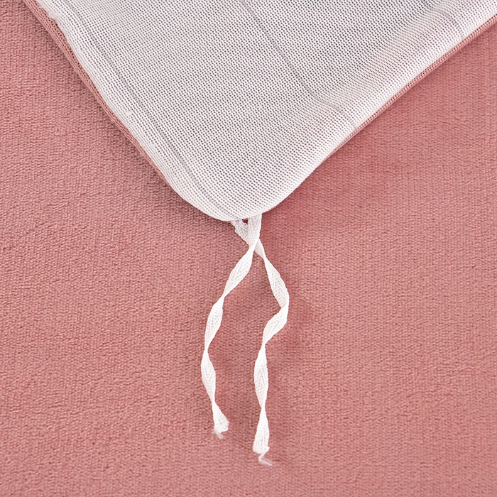 91家纺网 家纺一手货源 找家纺 诺梵家纺 2025新款8斤加厚保暖金貂绒牛奶绒印花四件套香可可-粉