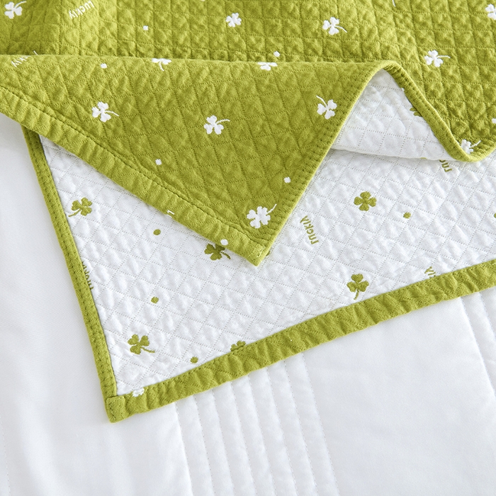 91家纺网 家纺一手货源 找家纺 悦然毛巾被 2025新款全棉纯棉三层纱水洗枕巾 银杏叶浅黄