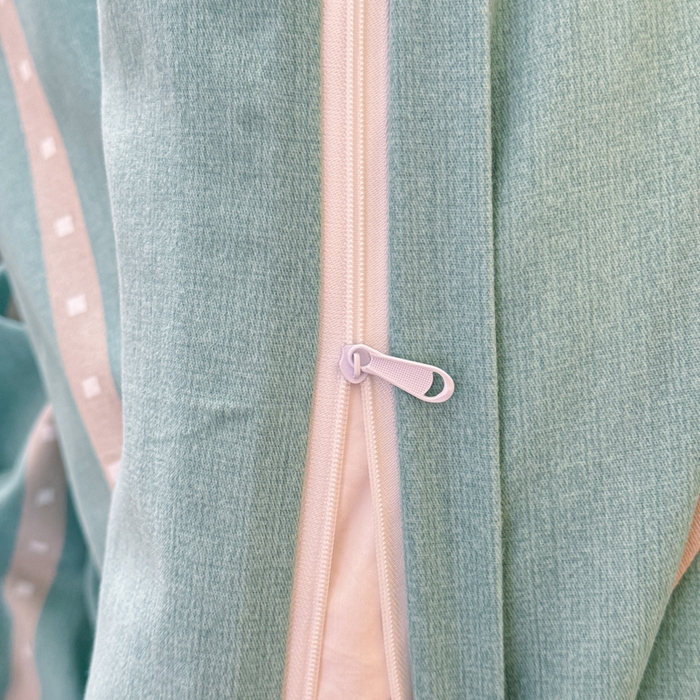 91家纺网 家纺一手货源 找家纺 铭浩 2025新款纯棉棉加厚磨毛升级喷气面料全棉四件套三件套 亨特利-绿