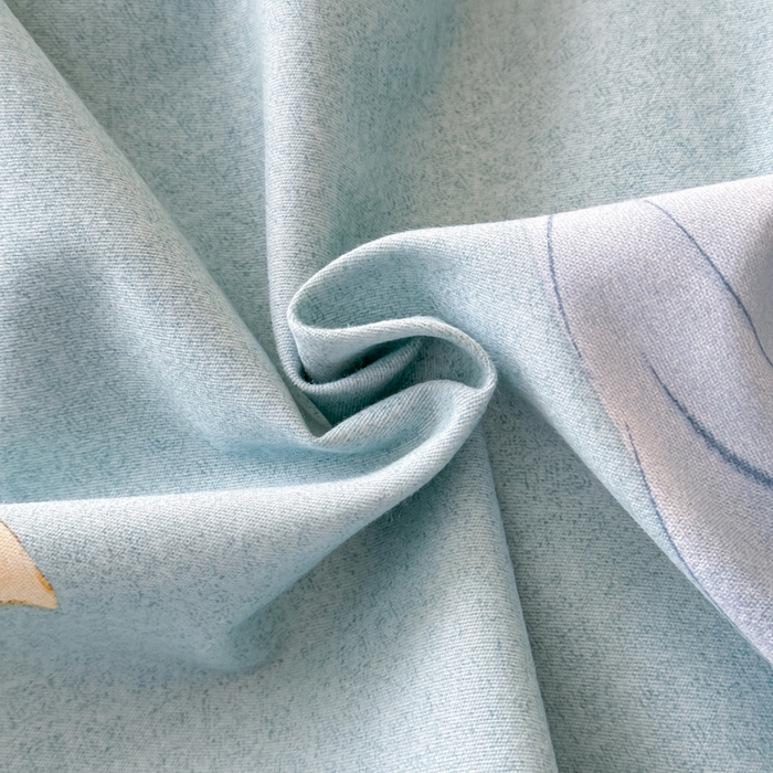 91家纺网 家纺一手货源 找家纺 铭浩 2025新款纯棉棉加厚磨毛升级喷气面料全棉四件套三件套 花萃清风-绿