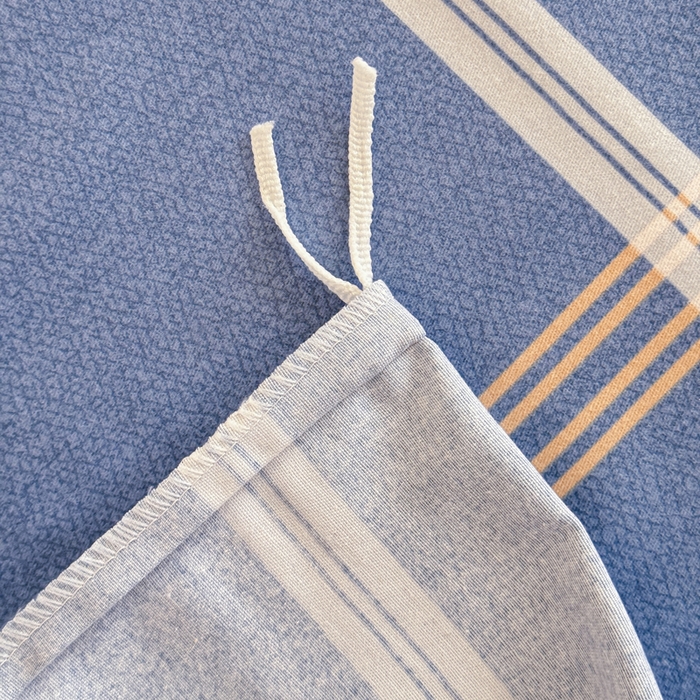 91家纺网 家纺一手货源 找家纺 铭浩 2025新款纯棉棉加厚磨毛升级喷气面料全棉四件套三件套 星之所想-蓝