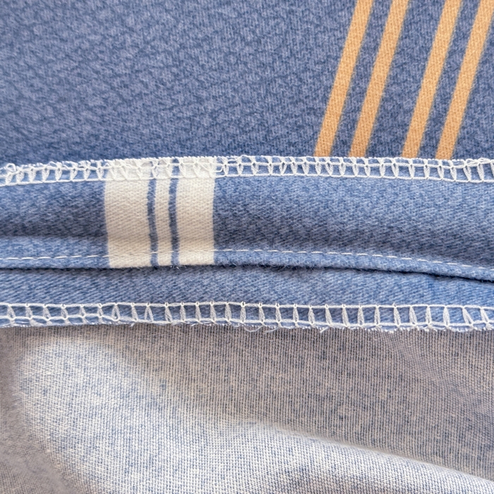 91家纺网 家纺一手货源 找家纺 铭浩 2025新款纯棉棉加厚磨毛升级喷气面料全棉四件套三件套 星之所想-蓝