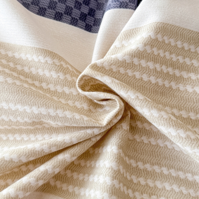 91家纺网 家纺一手货源 找家纺 铭浩 2025新款纯棉棉加厚磨毛升级喷气面料全棉四件套三件套 印象前线-粉