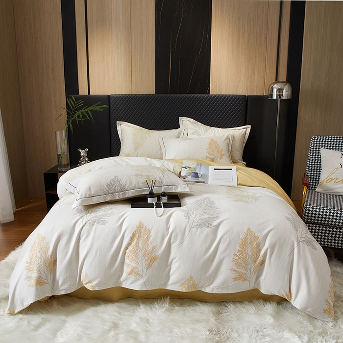 91家纺网 家纺一手货源 找家纺 （总）帛美家纺 2025新款全棉加厚款数码印花磨毛四件套