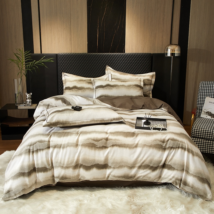 91家纺网 家纺一手货源 找家纺 （总）帛美家纺 2025新款全棉加厚款数码印花磨毛四件套