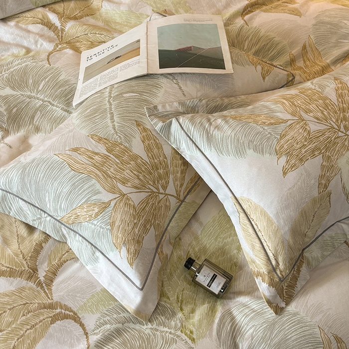 91家纺网 家纺一手货源 找家纺 帛美家纺 2025新款全棉加厚款数码印花磨毛四件套 梵弥