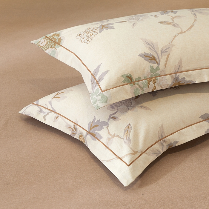 91家纺网 家纺一手货源 找家纺 帛美家纺 2025新款全棉加厚款数码印花磨毛四件套 鹿禾