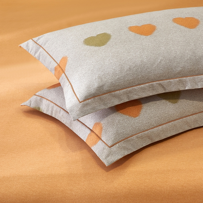 91家纺网 家纺一手货源 找家纺 帛美家纺 2025新款全棉加厚款数码印花磨毛四件套 满心欢喜