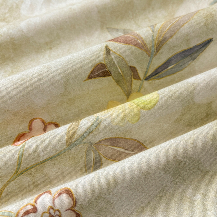 91家纺网 家纺一手货源 找家纺 帛美家纺 2025新款全棉加厚款数码印花磨毛四件套 美伊