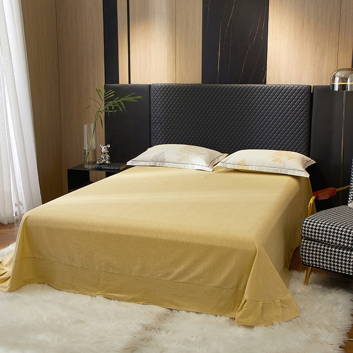 91家纺网 家纺一手货源 找家纺 帛美家纺 2025新款全棉加厚款数码印花磨毛四件套 墨上枝