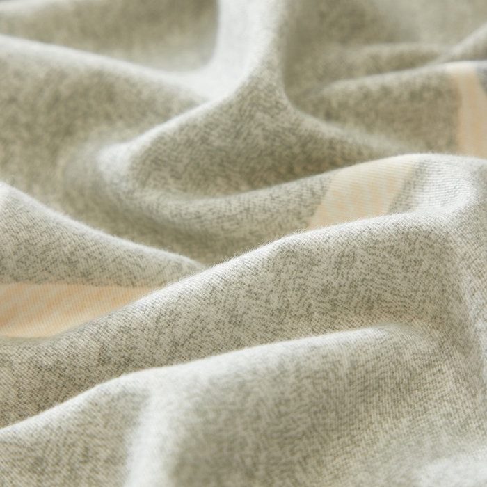 91家纺网 家纺一手货源 找家纺 帛美家纺 2025新款全棉加厚款数码印花磨毛四件套 人间茶白