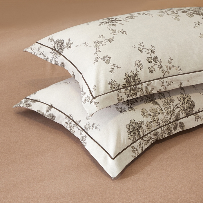 91家纺网 家纺一手货源 找家纺 帛美家纺 2025新款全棉加厚款数码印花磨毛四件套 森屿集