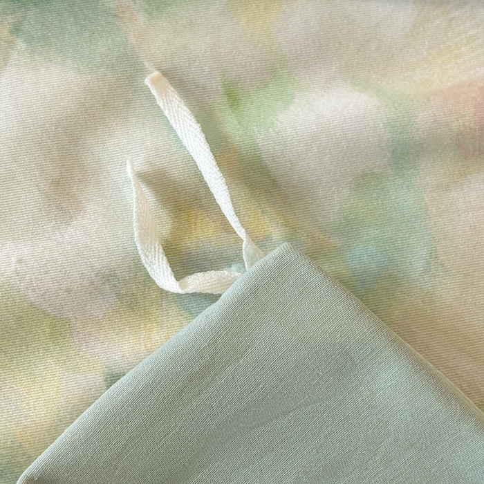 91家纺网 家纺一手货源 找家纺 帛美家纺 2025新款全棉加厚款数码印花磨毛四件套 心柔