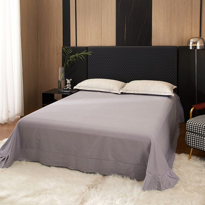 91家纺网 家纺一手货源 找家纺 帛美家纺 2025新款全棉加厚款数码印花磨毛四件套 寻意