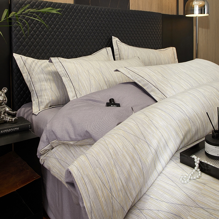 91家纺网 家纺一手货源 找家纺 帛美家纺 2025新款全棉加厚款数码印花磨毛四件套 寻意