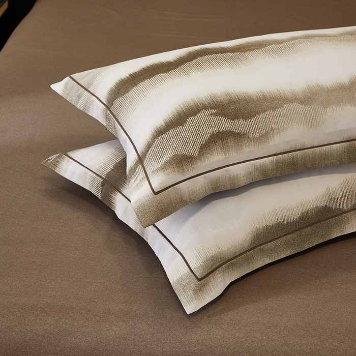 91家纺网 家纺一手货源 找家纺 帛美家纺 2025新款全棉加厚款数码印花磨毛四件套 一生之水