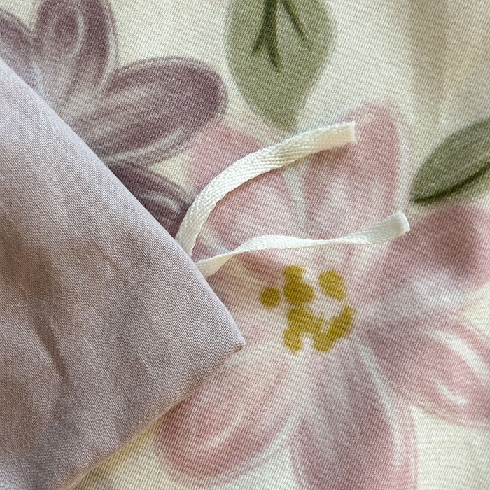 91家纺网 家纺一手货源 找家纺 帛美家纺 2025新款全棉加厚款数码印花磨毛四件套 忆甜