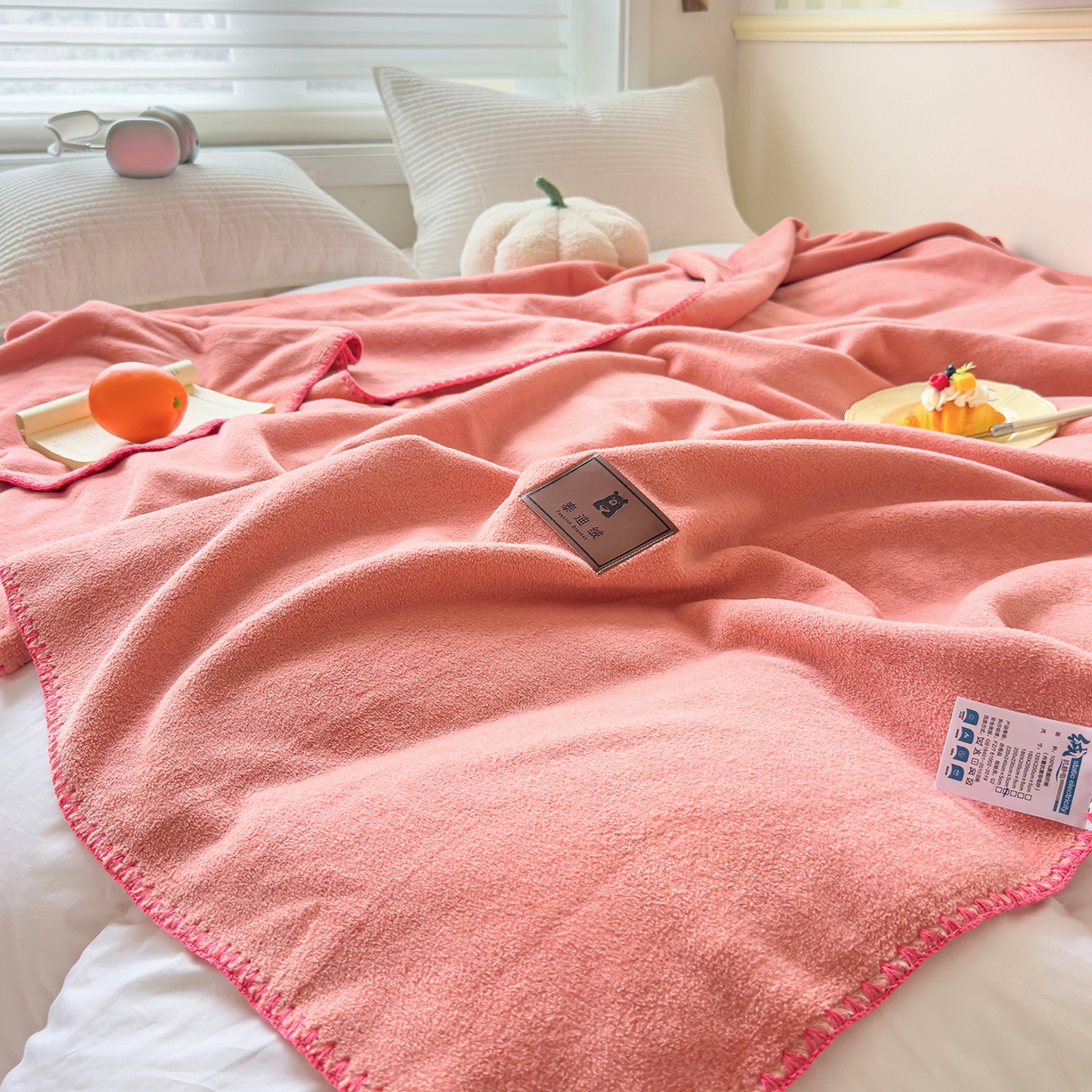 91家纺网 家纺一手货源 找家纺 （总）昊恩毛毯 2025新款双面仿羊绒加重350克！多功能毛毯毯子毛毯